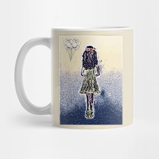 Balloon Girl Mug